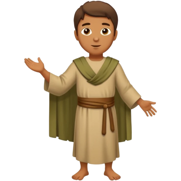 Zacchaeus short man  emoji