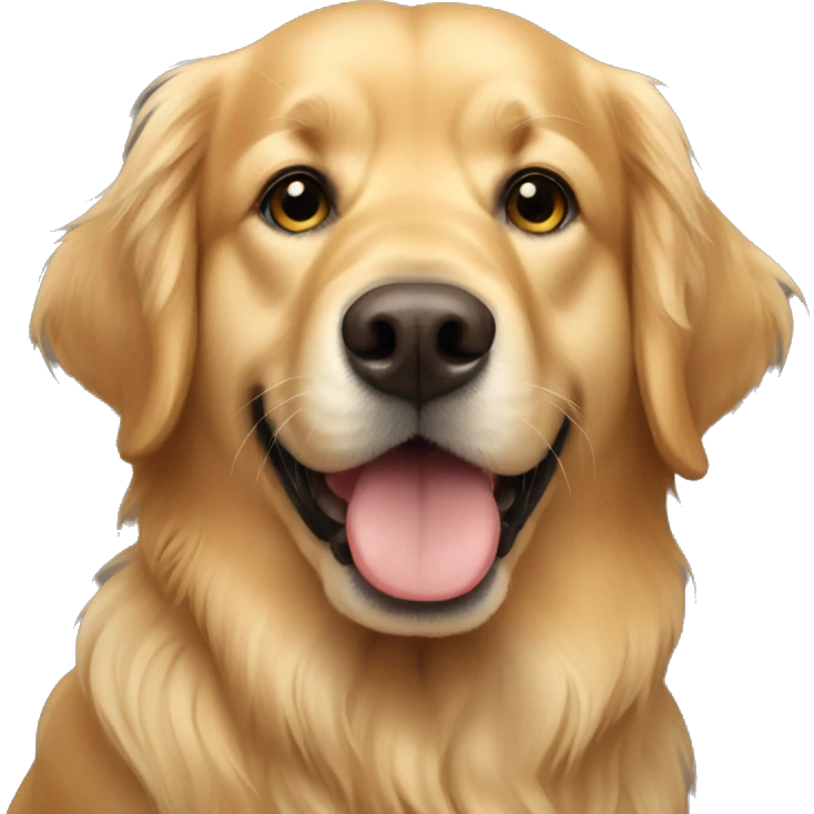 Golden retriver  emoji