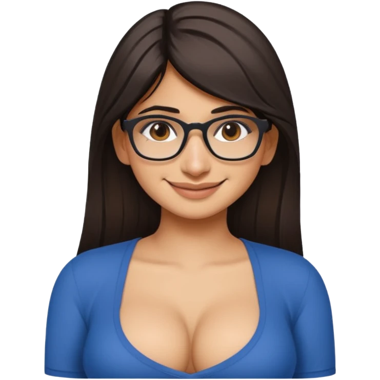 Mia Khalifa  avec des gros bzez et un gros décolleté  emoji