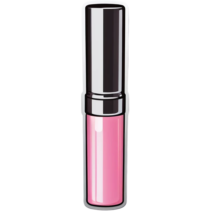 Light pink lip gloss tube  emoji
