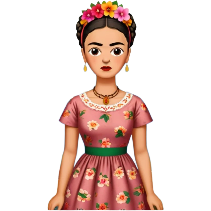 frida khalo style spam meat art landscape  emoji