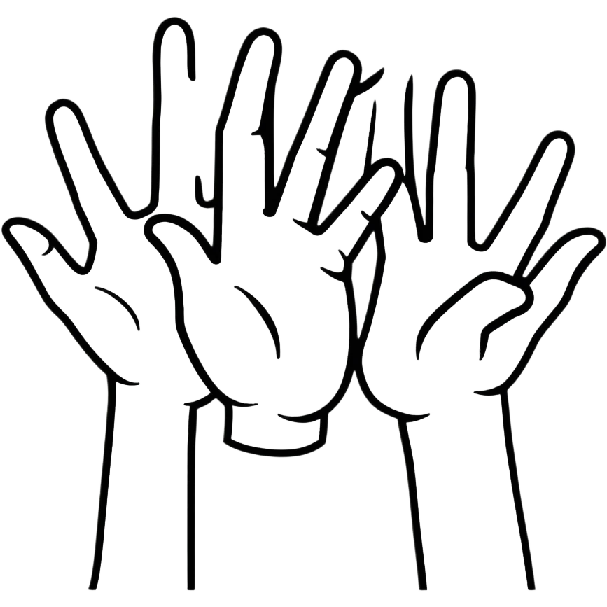 the bloodlines we are the ones hand symbol emoji
