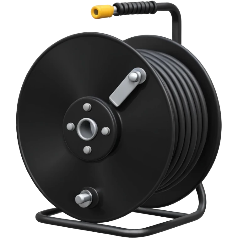 concert black Cable reels emoji