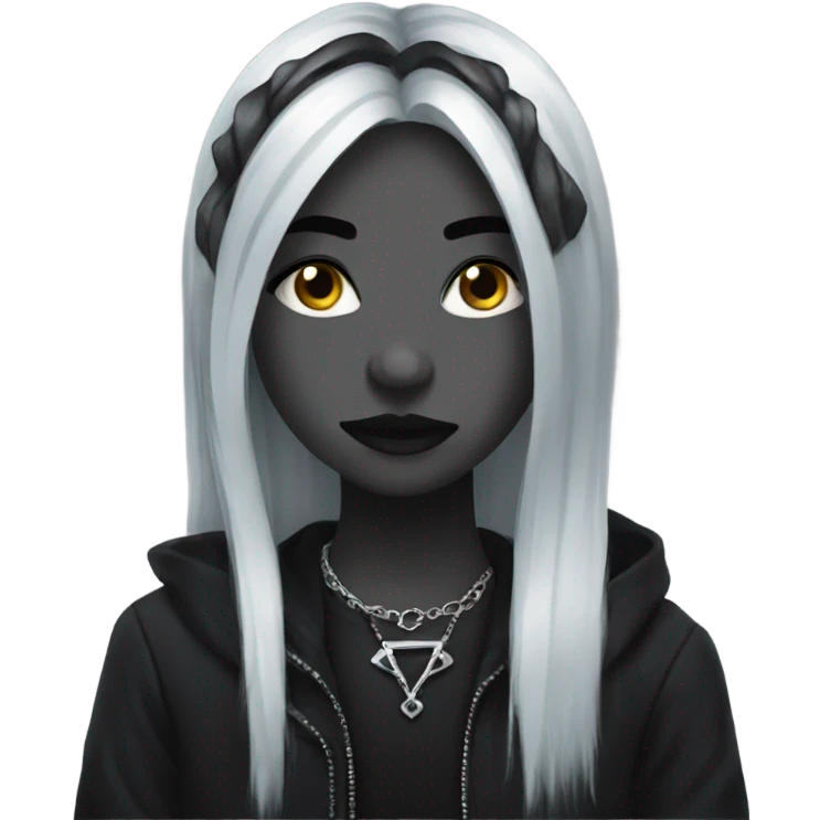 Goth emoji cute emoji