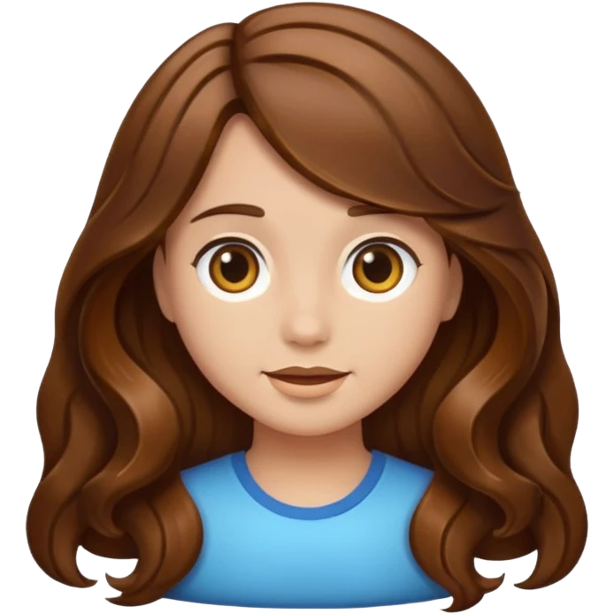 Pelo ondulado emoji
