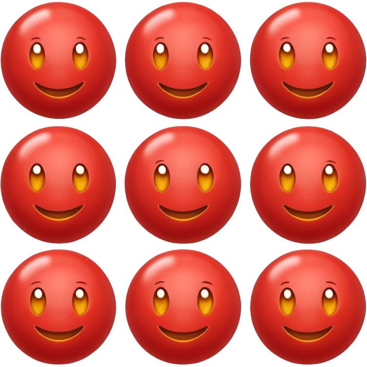 A round ball emoji