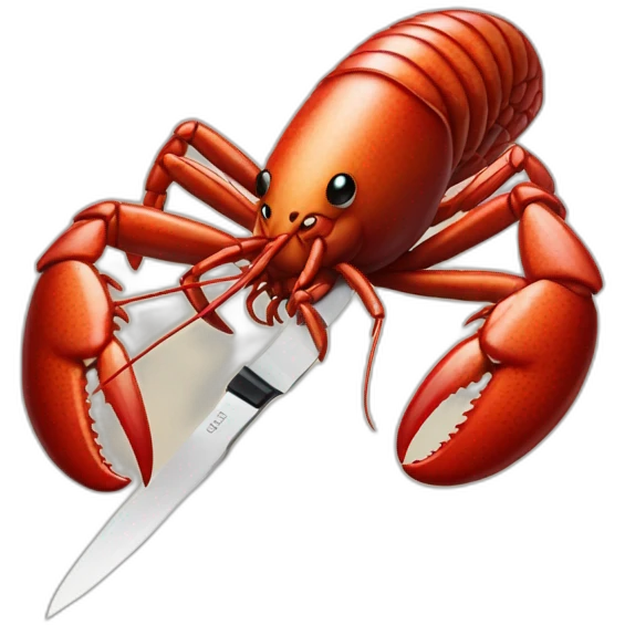 lobster-with-knife emoji
