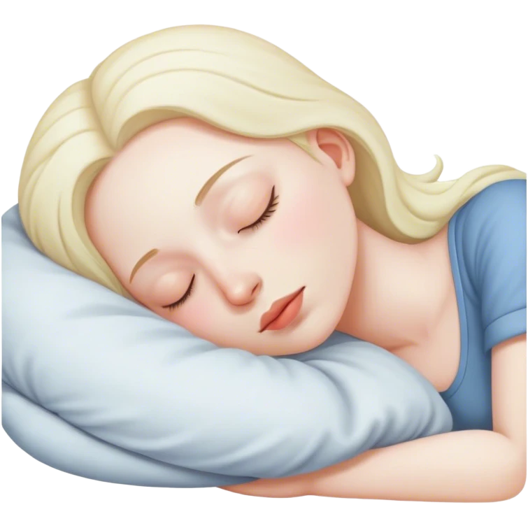 Dead sleeping  emoji