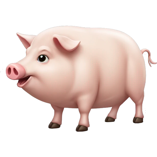 Halb Geier halb Schwein emoji