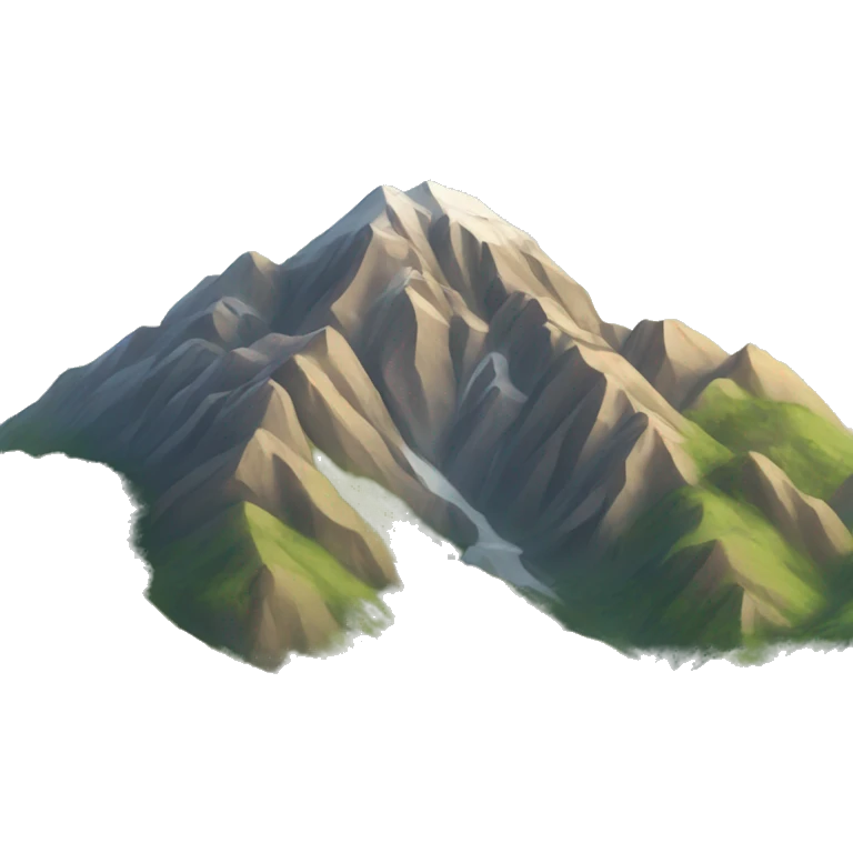 mountain emoji