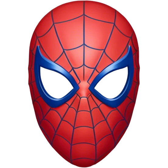 spiderman mask emoji