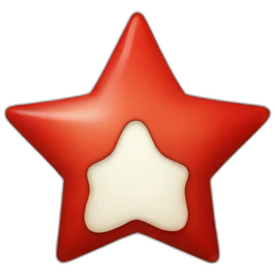 Red star emoji