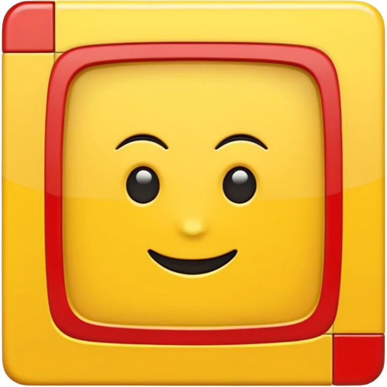 abstract representation of Tenacity in emoji style, mosaic of squares as main shapes, bold lines, energetic composition emoji