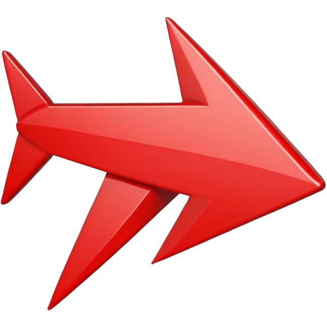red arrow icon emoji