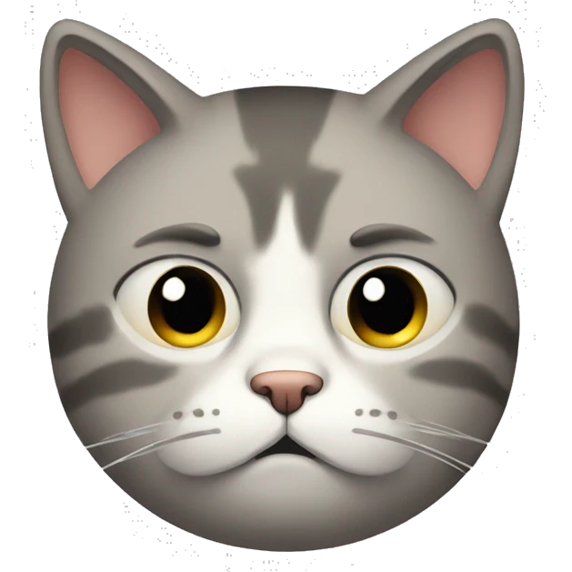 Sad cat emoji
