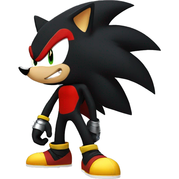 Shadow the hedgehog emoji
