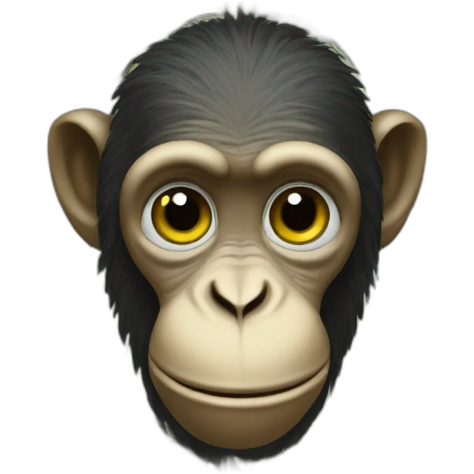 Monkey money emoji