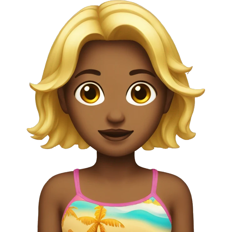 BEACH GIRL emoji
