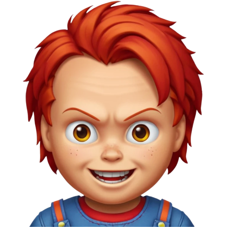 Un emojin de chuky emoji