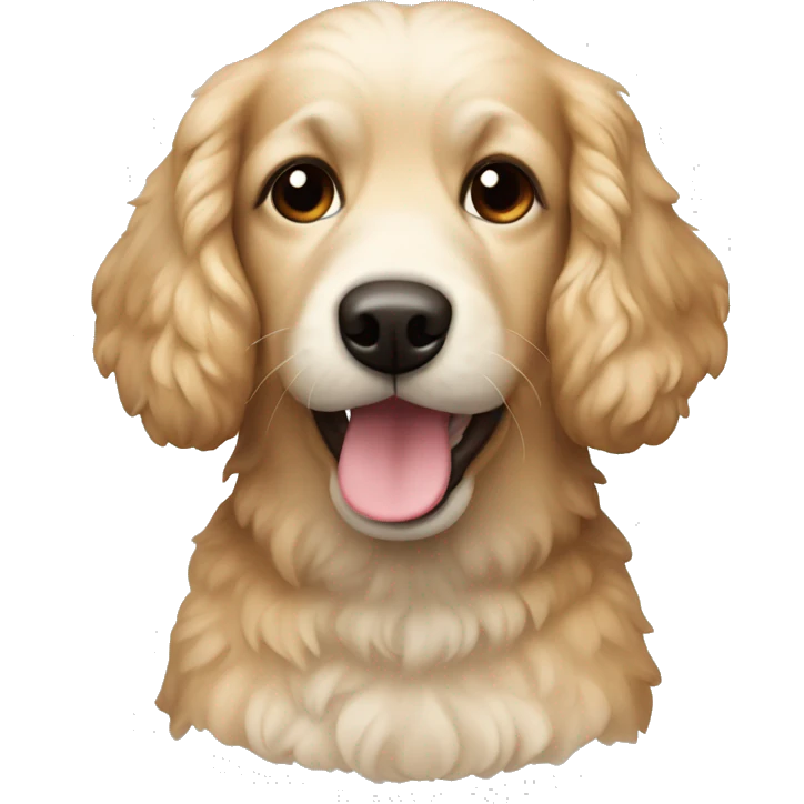 Cockerchon dog  emoji