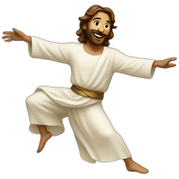 Dancing jesus emoji