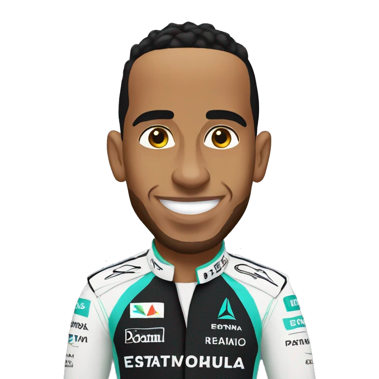 Lewis hamilton emoji