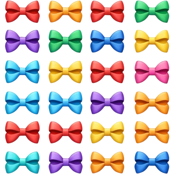 Emoji de moños emoji