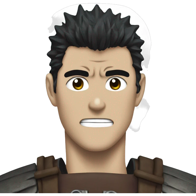 Guts from berserk anime emoji