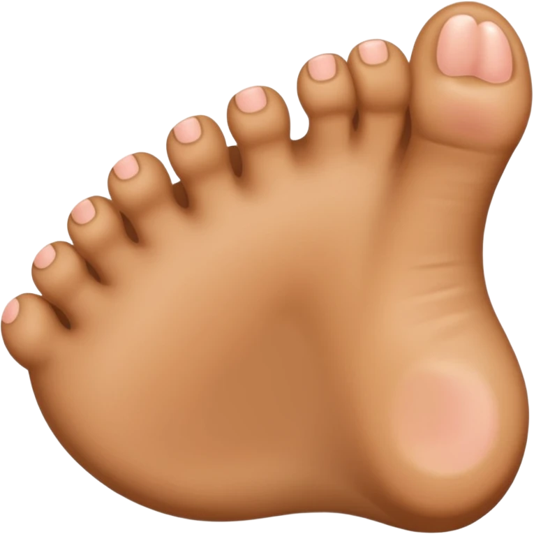 Foot face emoji