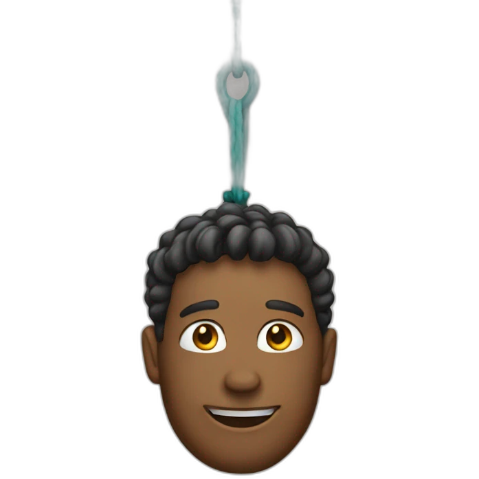 hanging emoji