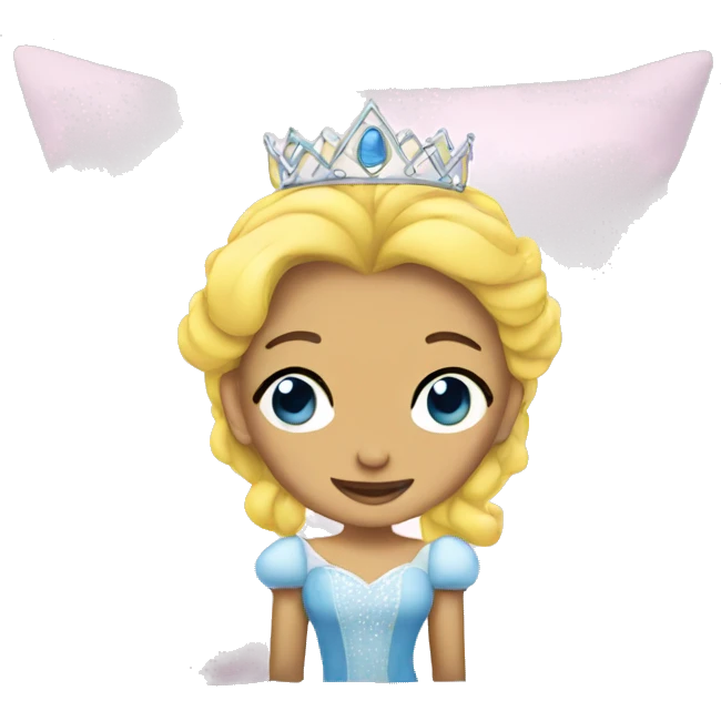 Princess pillow  emoji
