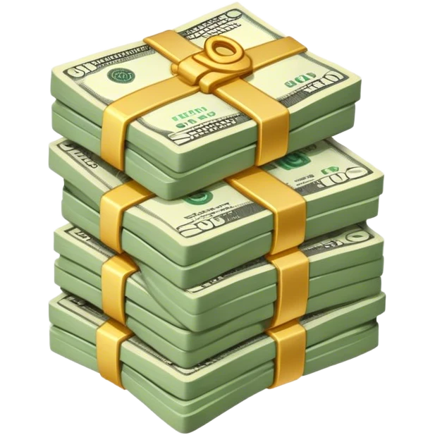 stack of money emoji