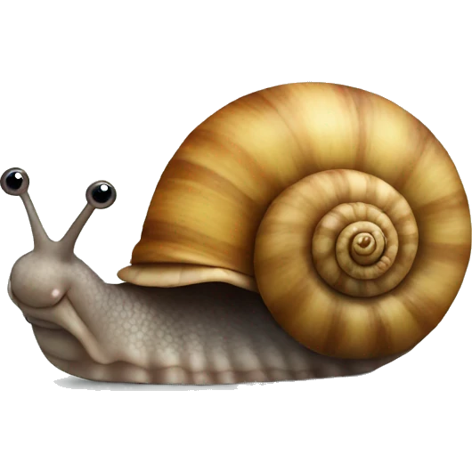snail with a worm emoji