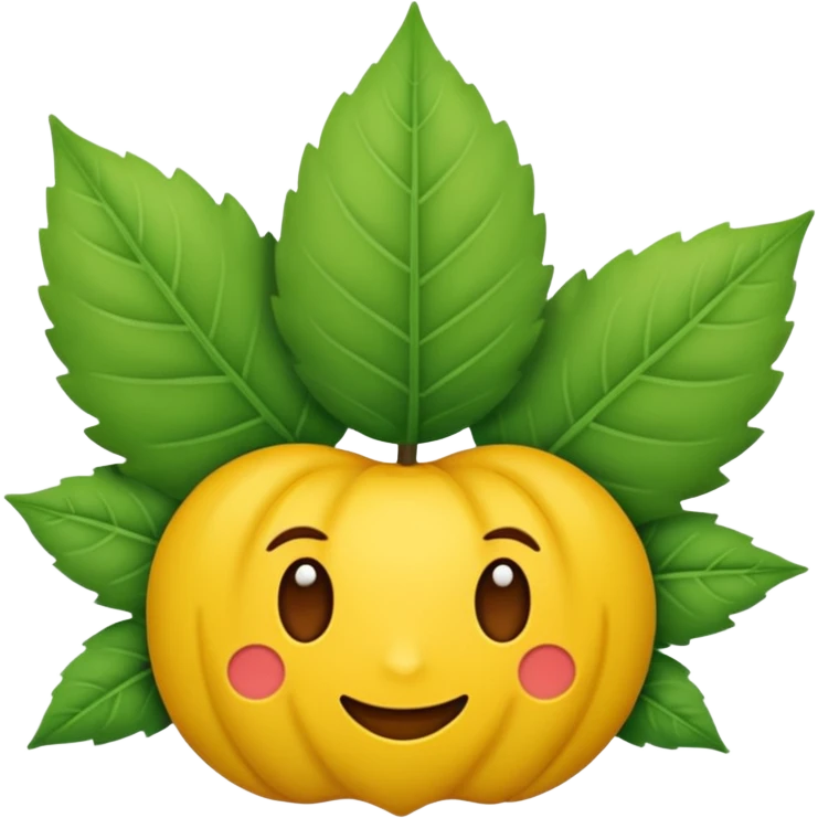 hojas emoji