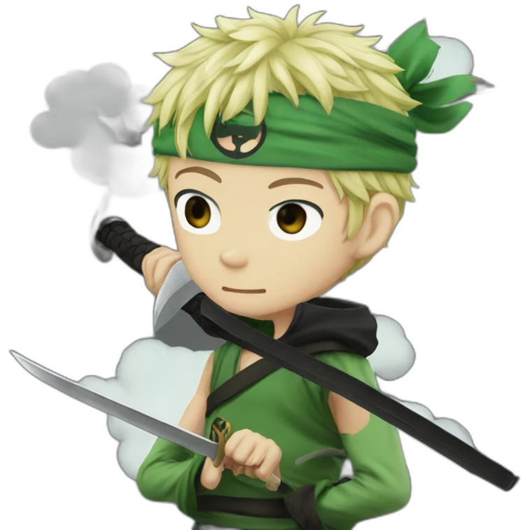 zoro au combat emoji