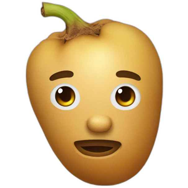 Patata con una máquina de tatuar emoji