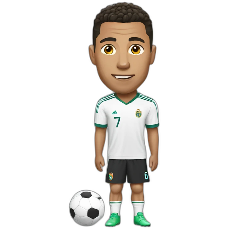 Ronaldo mindblowing emoji