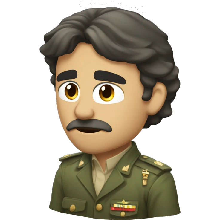 Rana yendo a la guerra asustada emoji