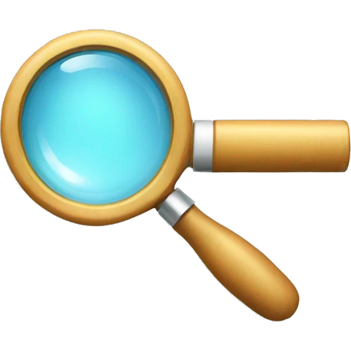 Magnifier emoji