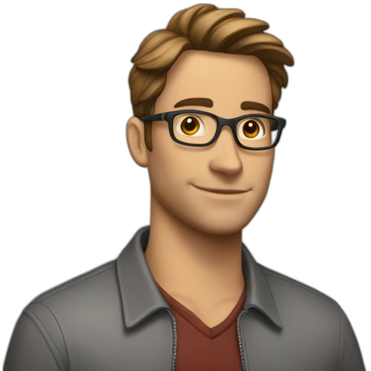 Christopher Cavallo dans une smart emoji
