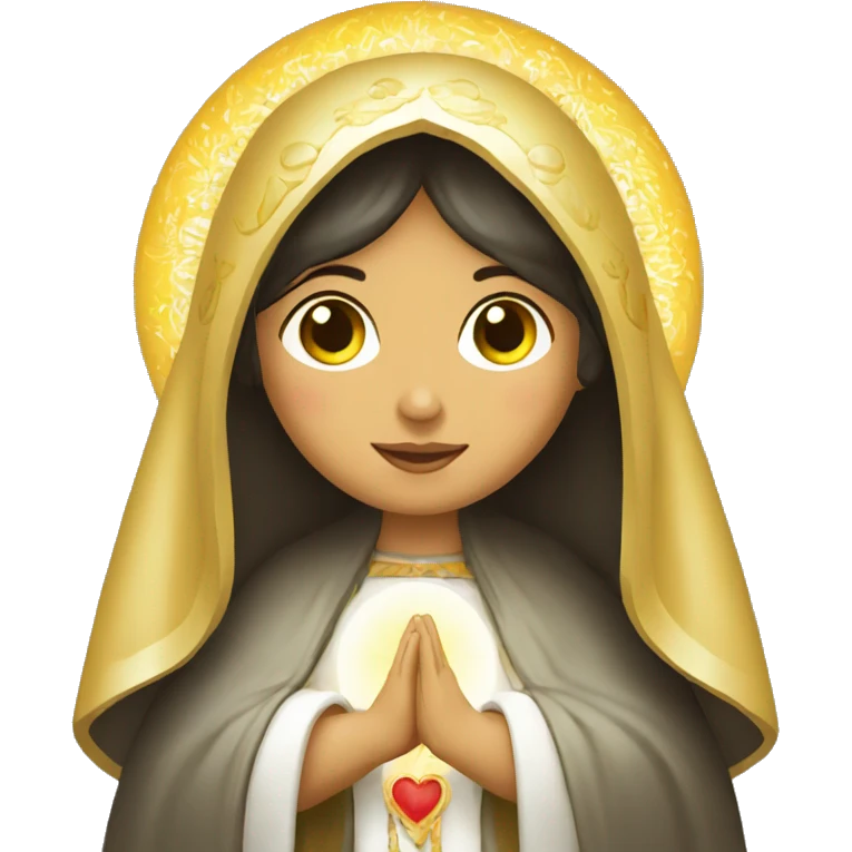 Virgen de fátima emoji