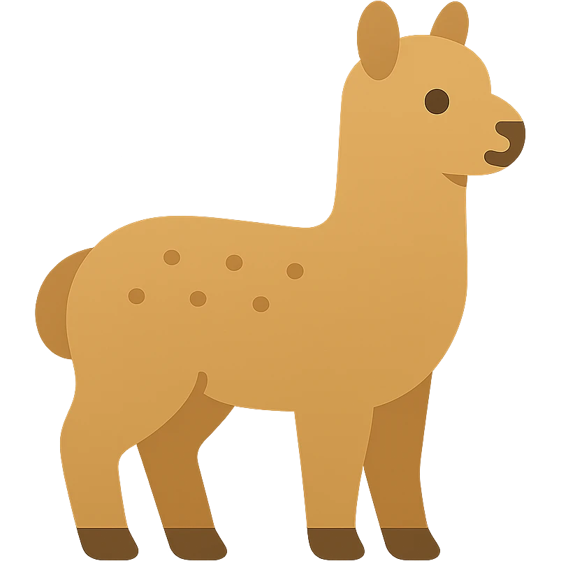 Alpaca emoji