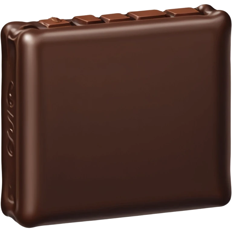 dark chocolate emoji