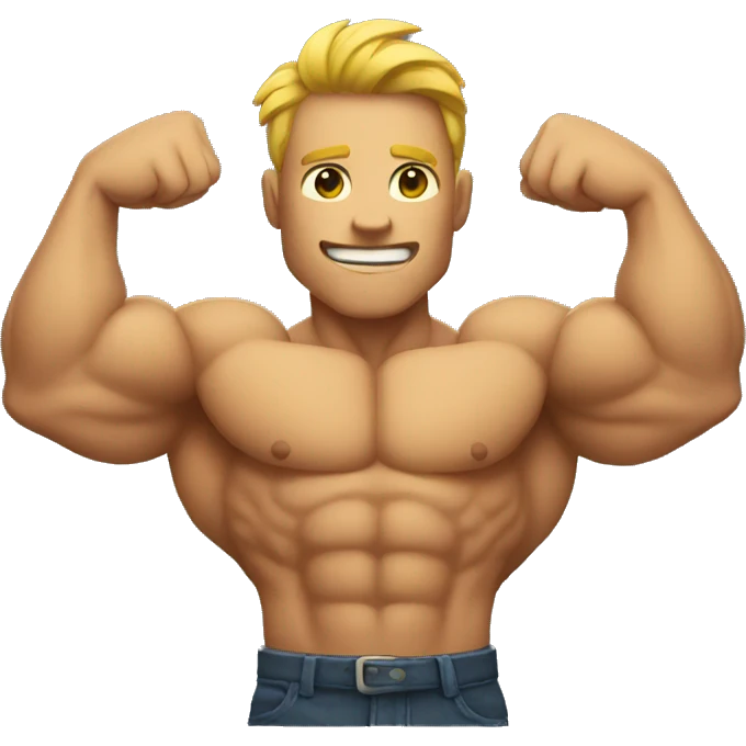 strong biceps emoji