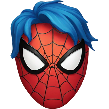 spider man face emoji