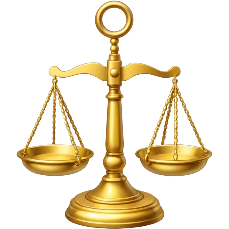 give me a gold scale emoji