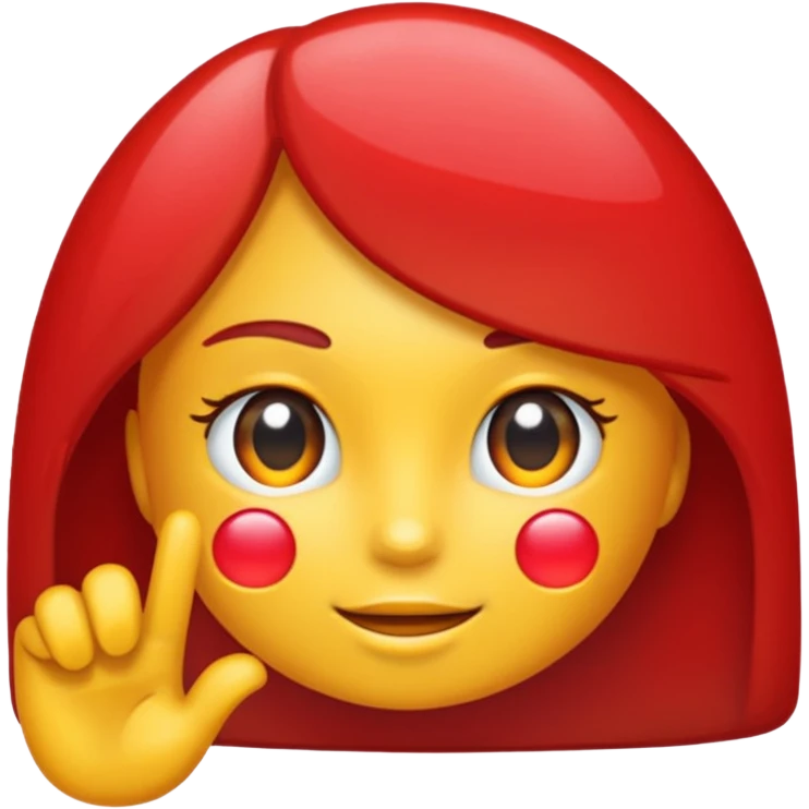 Planilha vermelha emoji
