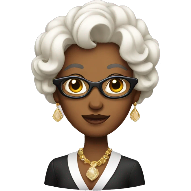 fancy woman emoji