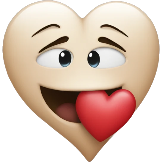 Heart with Kiss emoji