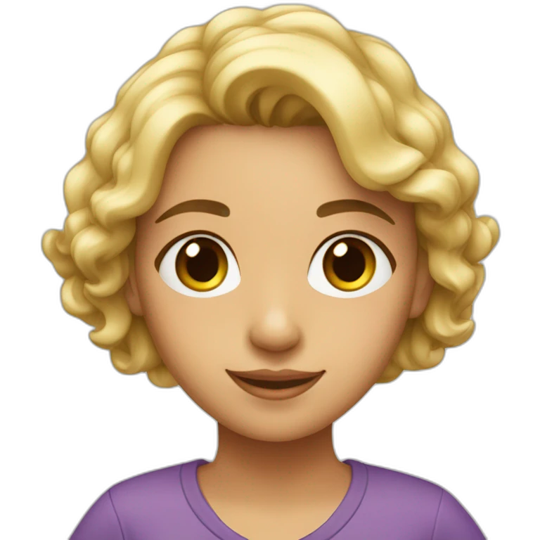 menina fofoqueira emoji